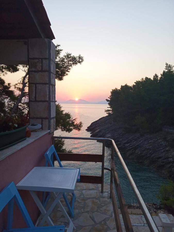 Modern Robinson Veli Bare Villa Vela Luka Oda fotoğraf